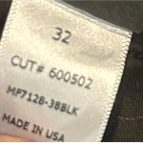 RTA CARGO DRAWSTRING TWILLS BLACK PANTS W/ LEG ZIPS WAIST 32 NWOT - Picture 10 of 14